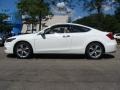 Taffeta White 2011 Honda Accord EX-L V6 Coupe Exterior