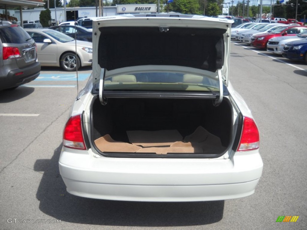2002 Diamante LS - Platinum White Pearl / Brown/Tan photo #4