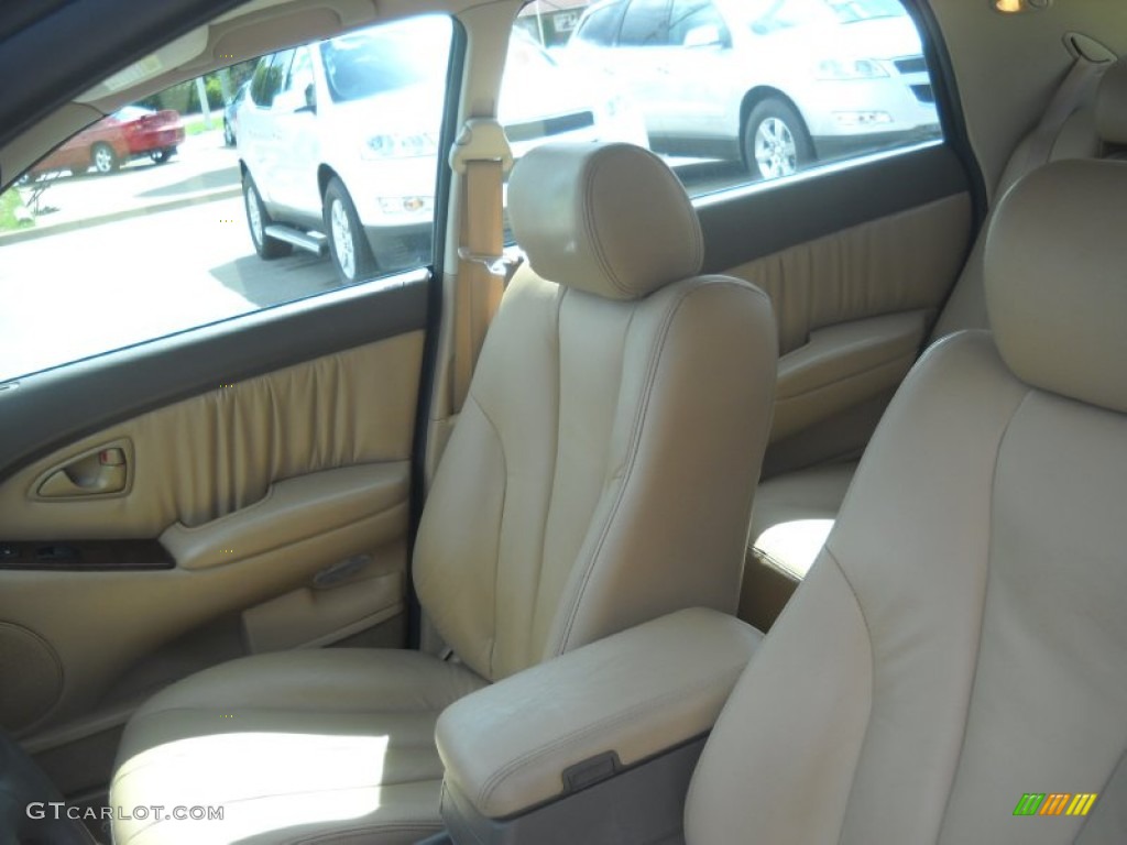 2002 Diamante LS - Platinum White Pearl / Brown/Tan photo #10