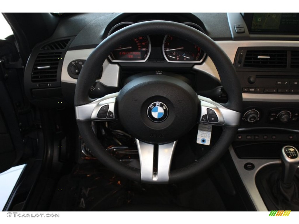 2008 Z4 3.0si Roadster - Space Grey Metallic / Black photo #11