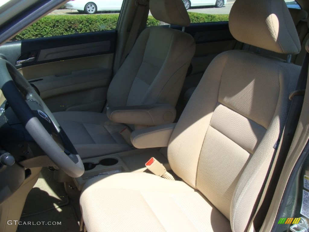 2008 CR-V LX 4WD - Green Tea Metallic / Ivory photo #20