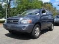 2004 Bluestone Metallic Toyota Highlander V6 4WD  photo #4