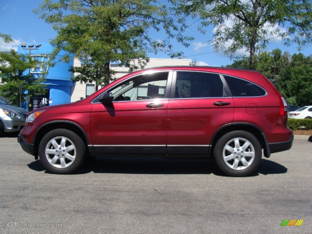 2008 CR-V EX 4WD - Tango Red Pearl / Gray photo #1