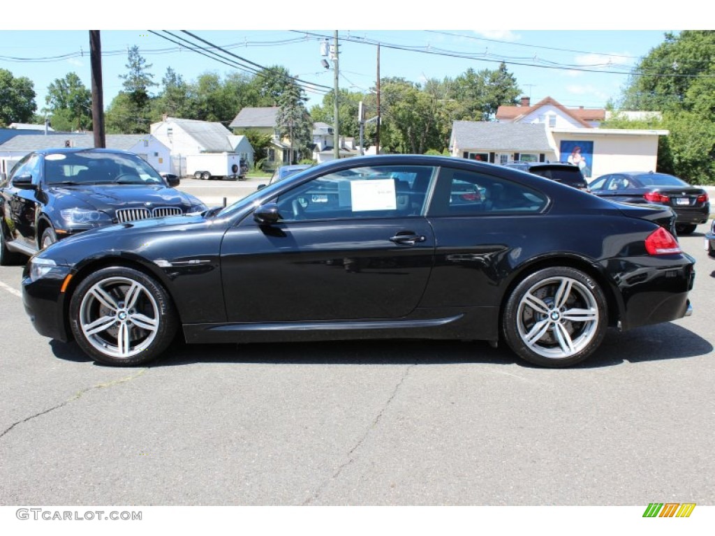 Black Sapphire Metallic 2008 BMW M6 Coupe Exterior Photo #53311182