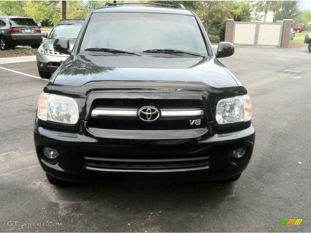 2006 Sequoia Limited 4WD - Black / Light Charcoal photo #1