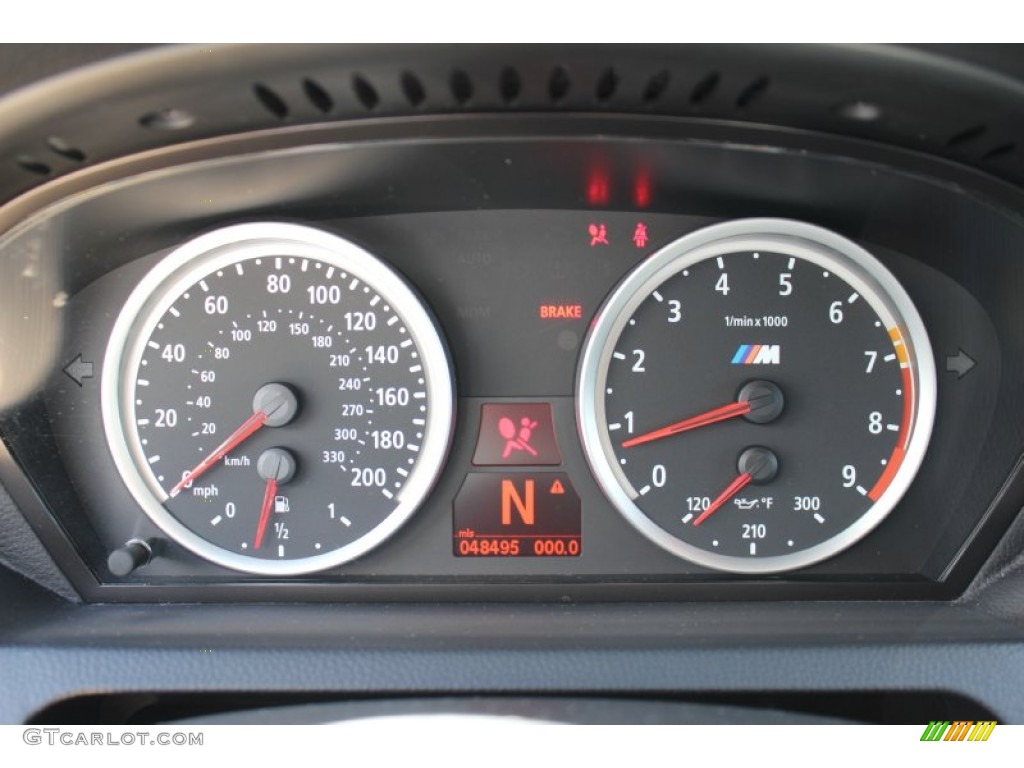 2008 BMW M6 Coupe Gauges Photo #53311317