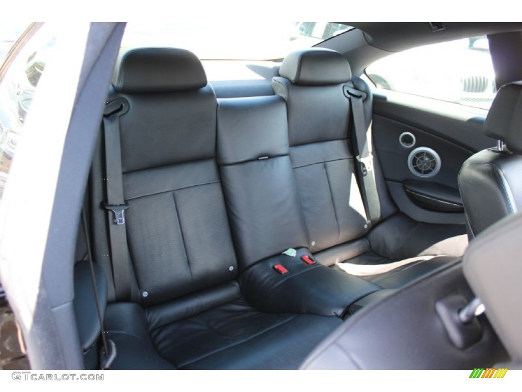 Black Interior 2008 BMW M6 Coupe Photo #53311377
