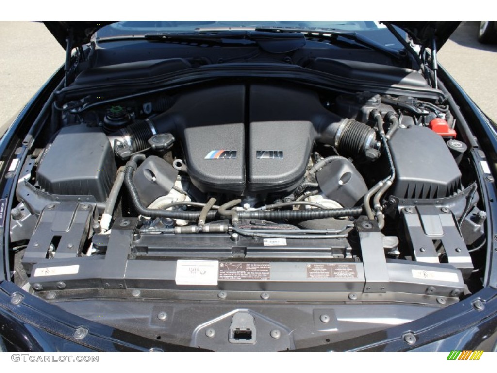 2008 BMW M6 Coupe 5.0 Liter DOHC 40-Valve VVT V10 Engine Photo #53311428