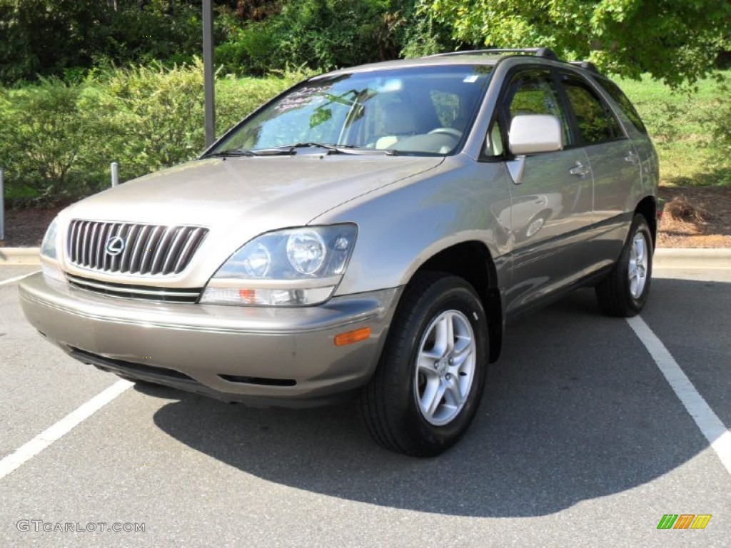 2000 RX 300 AWD - Burnished Gold Metallic / Ivory photo #1