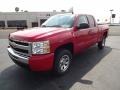 2011 Victory Red Chevrolet Silverado 1500 LS Extended Cab  photo #1