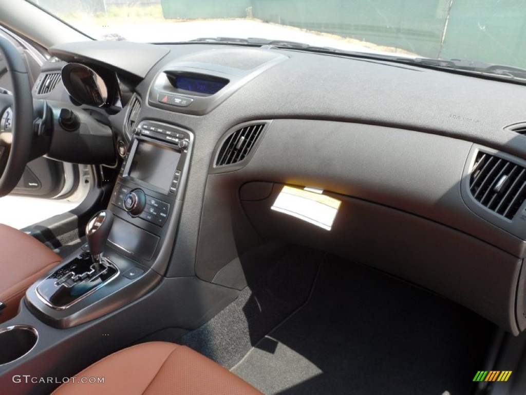 2012 Genesis Coupe 3.8 Grand Touring - Karussell White / Brown Leather photo #19