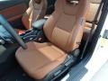 Brown Leather 2012 Hyundai Genesis Coupe 3.8 Grand Touring Interior Color