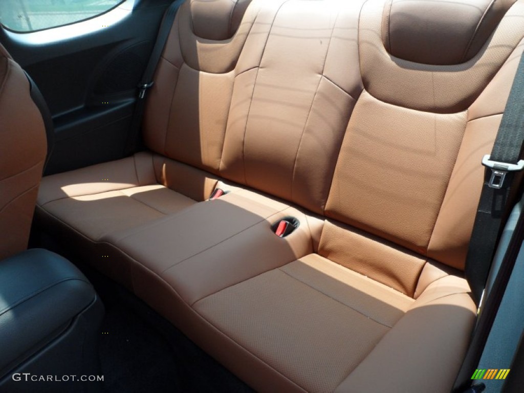 2012 Genesis Coupe 3.8 Grand Touring - Karussell White / Brown Leather photo #24