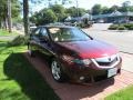 2010 Basque Red Pearl Acura TSX Sedan  photo #3