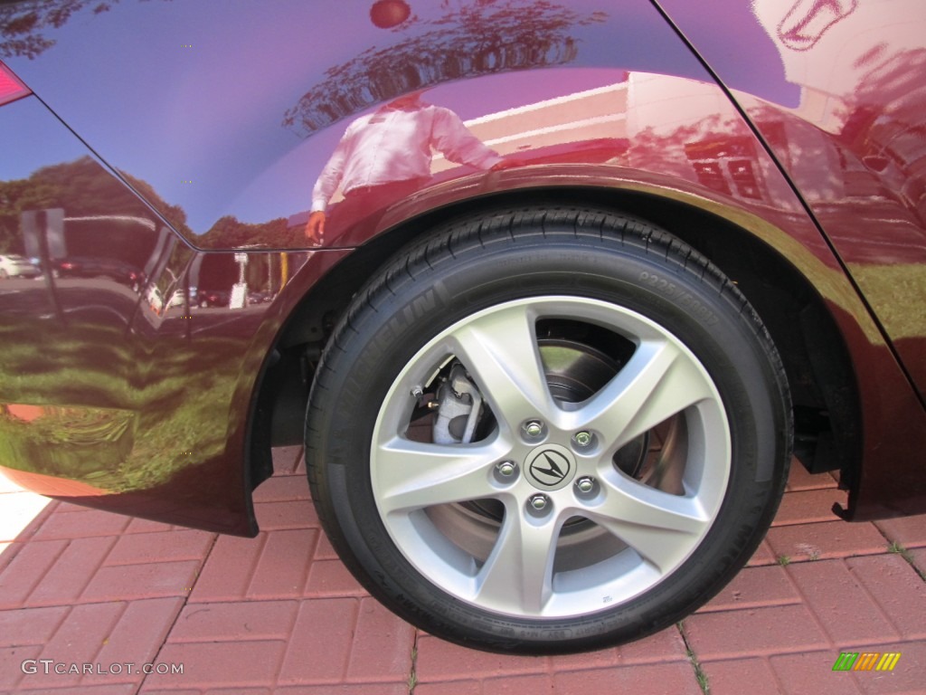 2010 TSX Sedan - Basque Red Pearl / Parchment photo #10