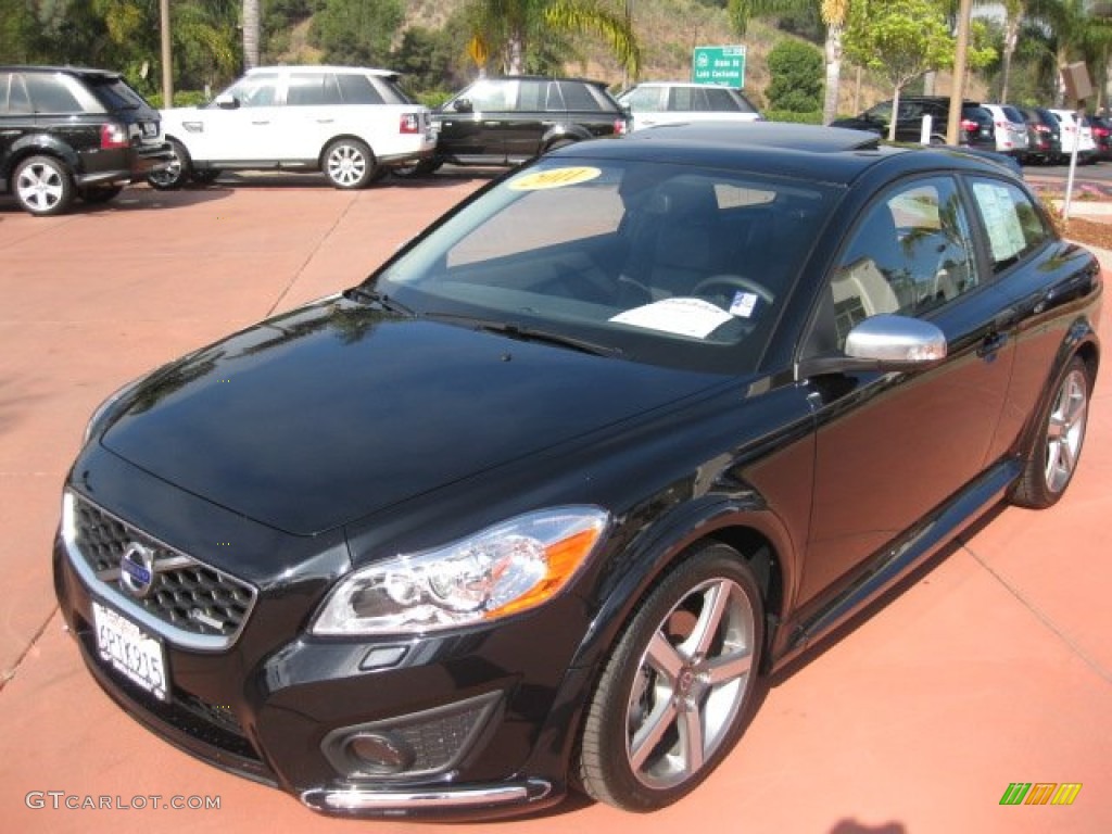 2011 C30 T5 R-Design - Black / Off Black T-Tec photo #1