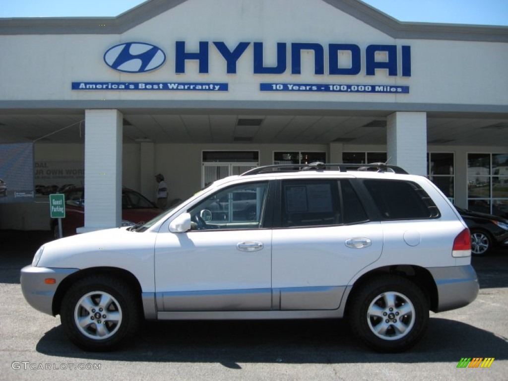 Nordic White 2006 Hyundai Santa Fe Limited Exterior Photo #53315187