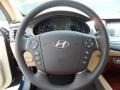Cashmere Steering Wheel Photo for 2012 Hyundai Genesis #53315484