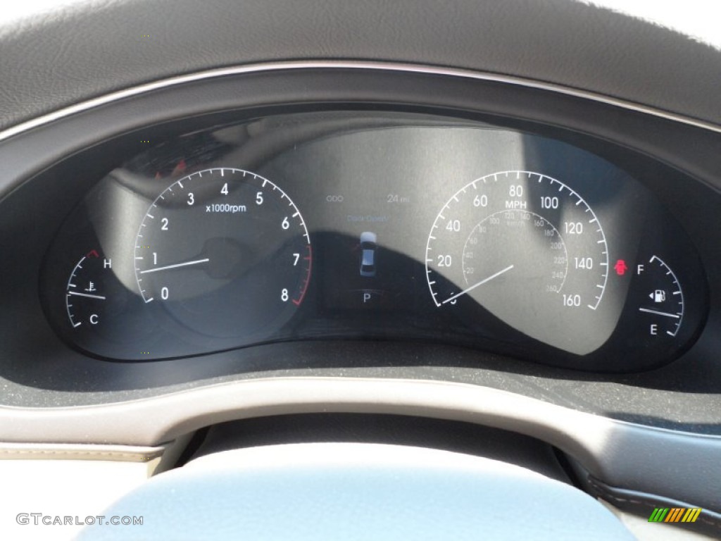 2012 Hyundai Genesis 3.8 Sedan Gauges Photo #53315496