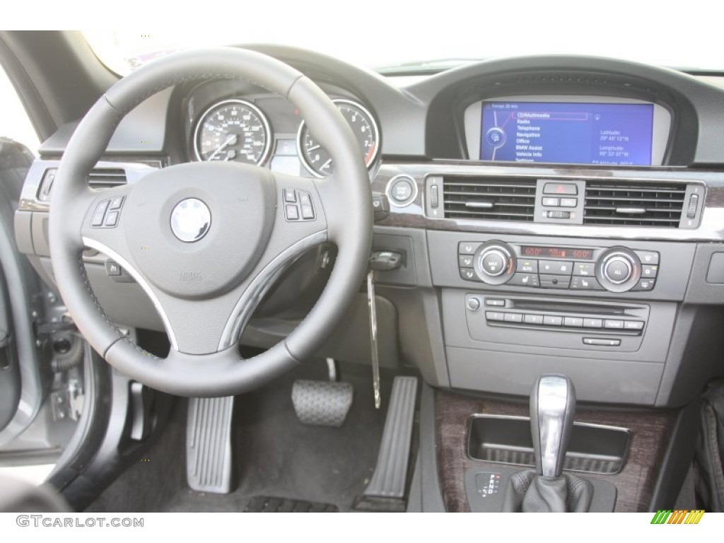 2011 3 Series 328i Convertible - Space Gray Metallic / Black photo #27