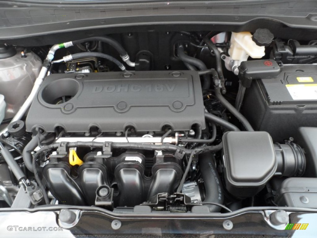 2012 Hyundai Tucson Limited 2.4 Liter DOHC 16-Valve CVVT 4 Cylinder Engine Photo #53316402