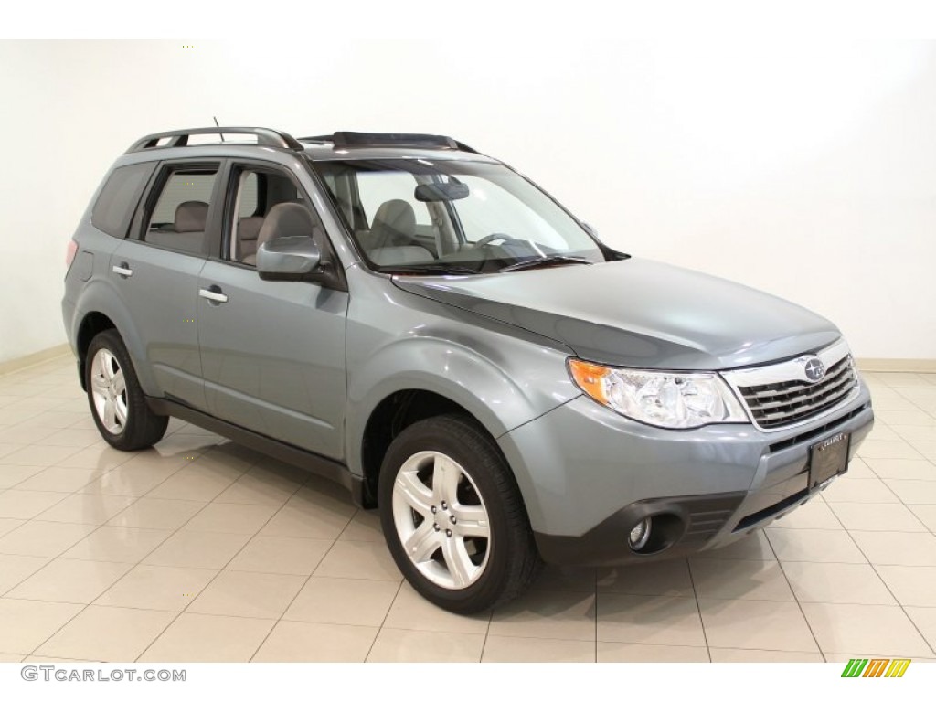 Sage Green Metallic Subaru Forester