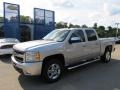 2011 Sheer Silver Metallic Chevrolet Silverado 1500 LT Crew Cab  photo #1