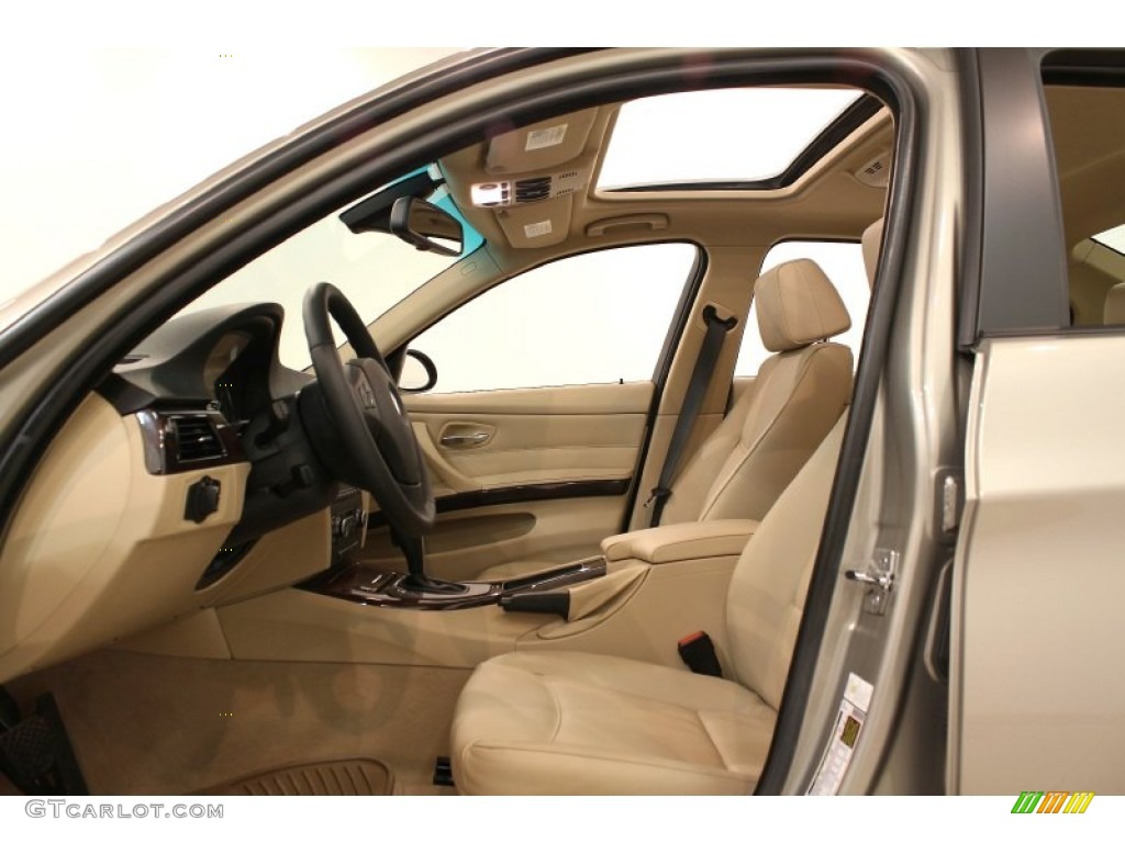 2007 3 Series 328xi Sedan - Platinum Bronze Metallic / Beige Dakota Leather photo #8