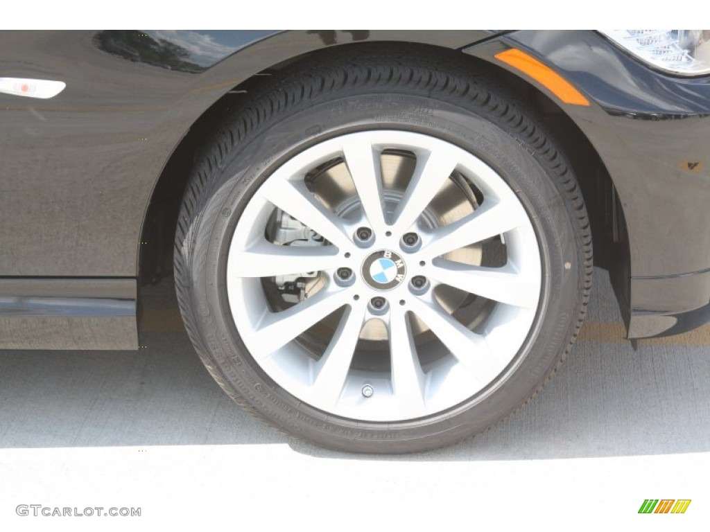 2011 3 Series 328i Sedan - Black Sapphire Metallic / Gray Dakota Leather photo #5