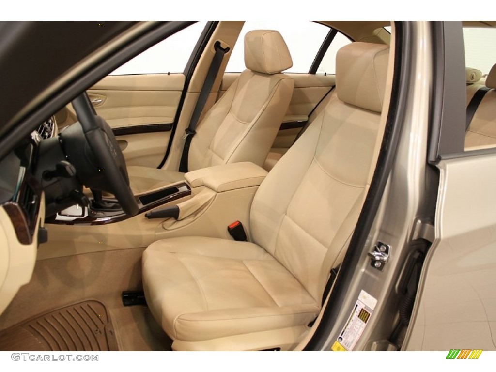 2007 3 Series 328xi Sedan - Platinum Bronze Metallic / Beige Dakota Leather photo #9