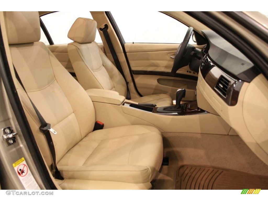 2007 3 Series 328xi Sedan - Platinum Bronze Metallic / Beige Dakota Leather photo #18