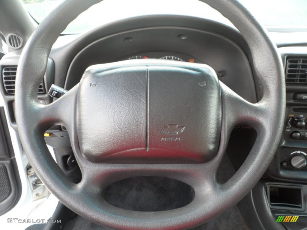 2001 Chevrolet Camaro Coupe Ebony Steering Wheel Photo #53317428
