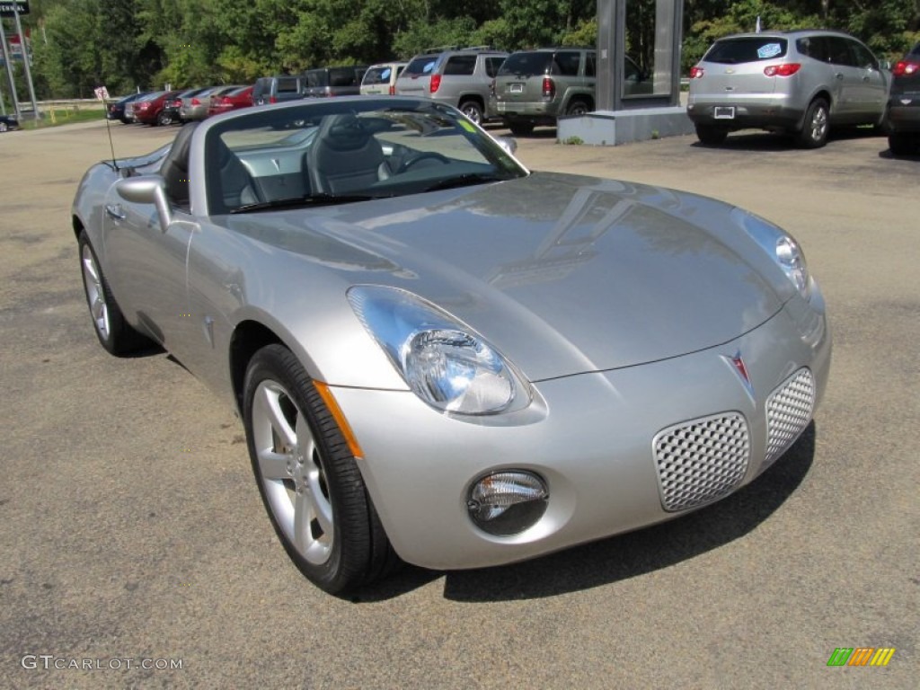 Cool Silver 2007 Pontiac Solstice Roadster Exterior Photo #53317818