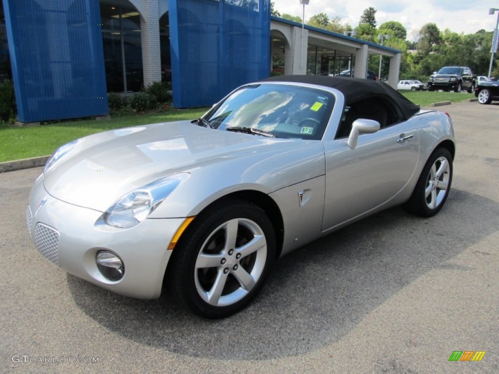 Cool Silver 2007 Pontiac Solstice Roadster Exterior Photo #53317944