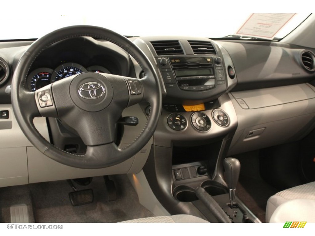 2009 Toyota RAV4 Limited V6 4WD Ash Gray Dashboard Photo #53318634