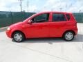 Victory Red - Aveo Hatchback Photo No. 6