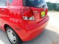 2004 Victory Red Chevrolet Aveo Hatchback  photo #26