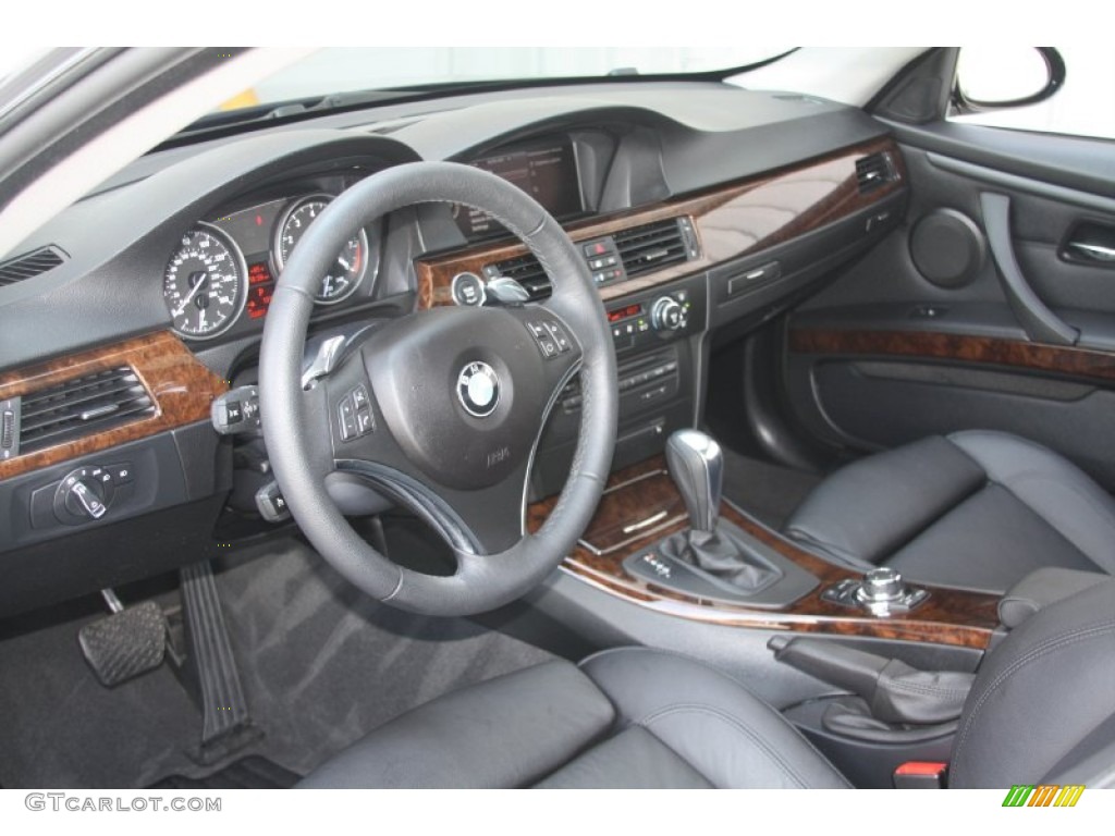 Black Interior 2009 BMW 3 Series 328i Coupe Photo #53319151