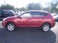 2009 Venom Red Nissan Rogue SL AWD  photo #27