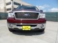 2006 Dark Toreador Red Metallic Ford F150 Lariat SuperCrew  photo #9