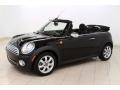 2010 Midnight Black Metallic Mini Cooper Convertible  photo #3