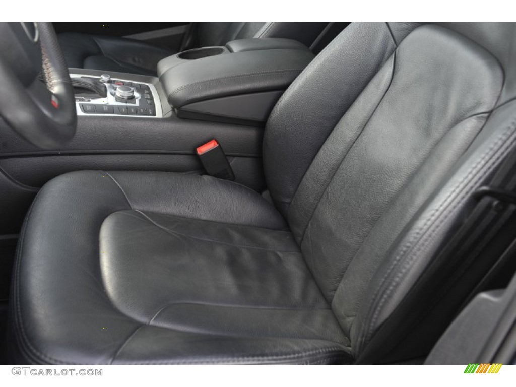 Black Interior 2007 Audi Q7 4.2 Premium quattro Photo #53320581