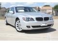 2008 Titanium Silver Metallic BMW 7 Series 750Li Sedan  photo #1