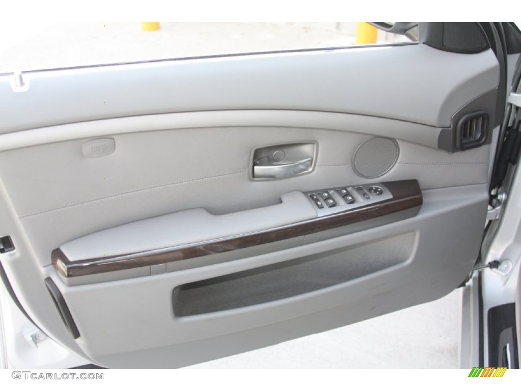 2008 7 Series 750Li Sedan - Titanium Silver Metallic / Black photo #16