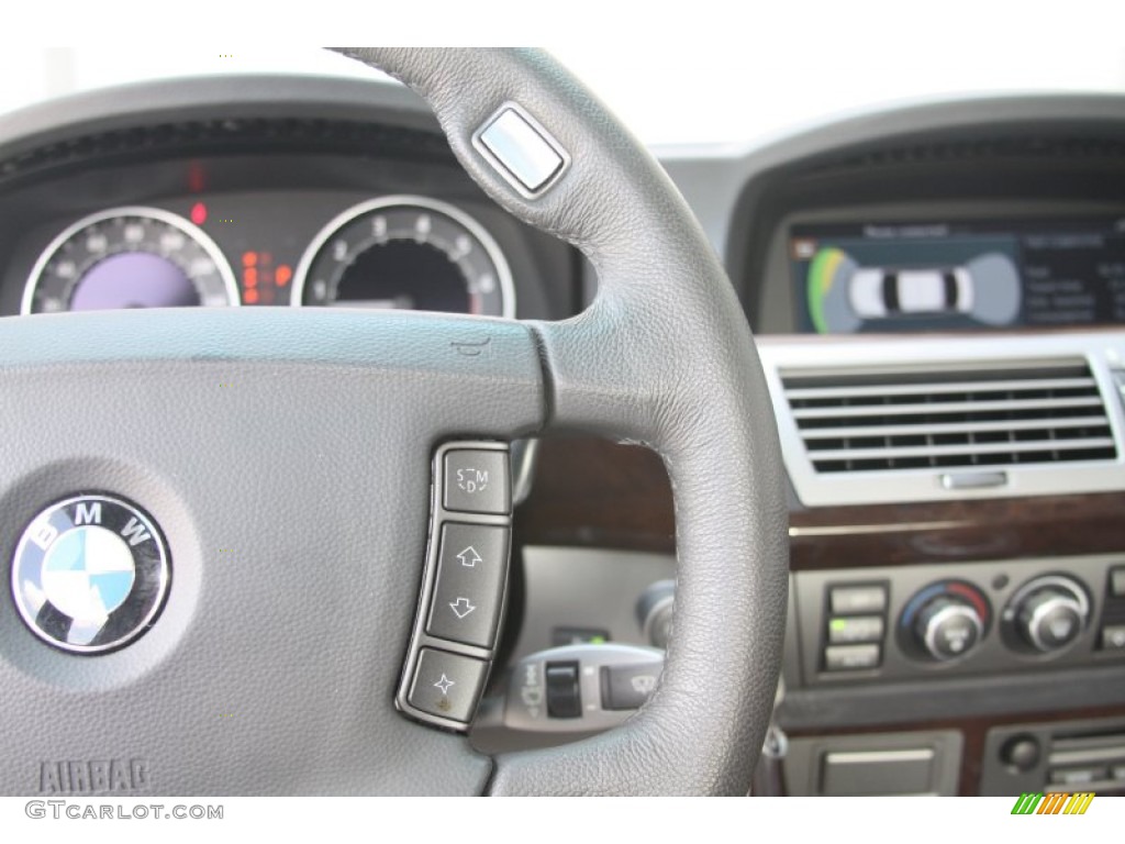 2008 7 Series 750Li Sedan - Titanium Silver Metallic / Black photo #27