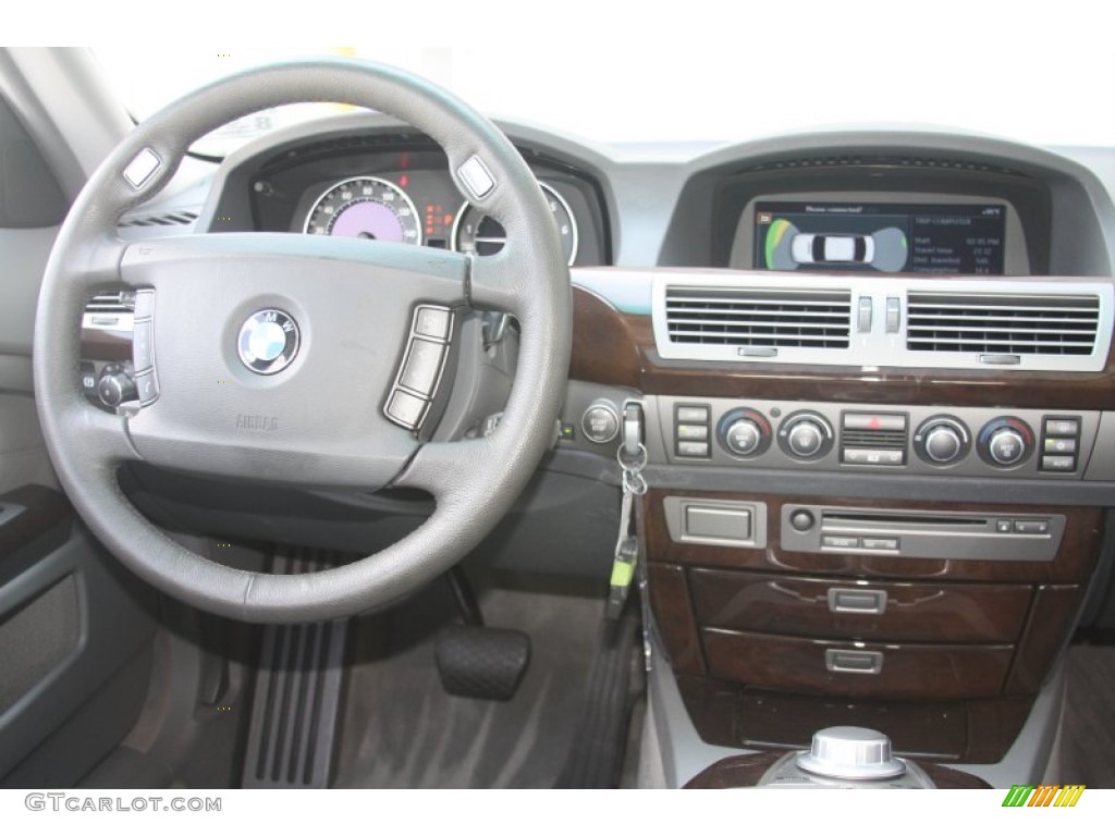 2008 7 Series 750Li Sedan - Titanium Silver Metallic / Black photo #34
