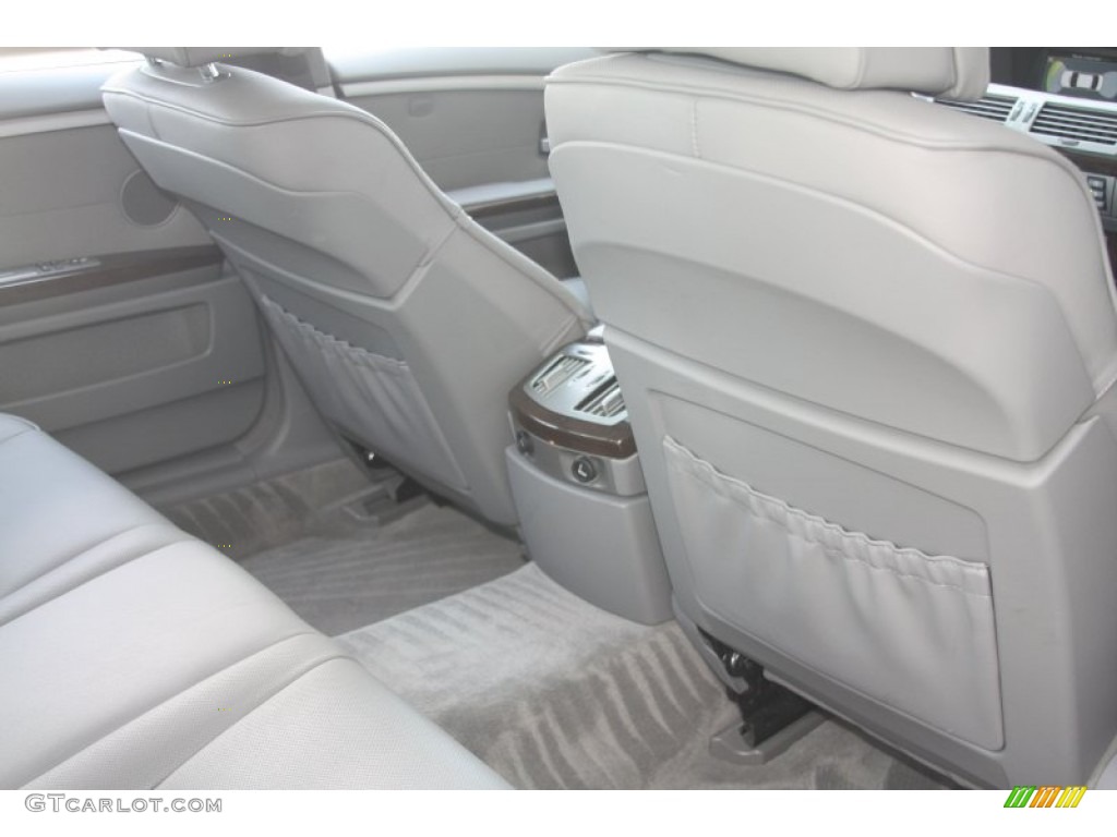 2008 7 Series 750Li Sedan - Titanium Silver Metallic / Black photo #39