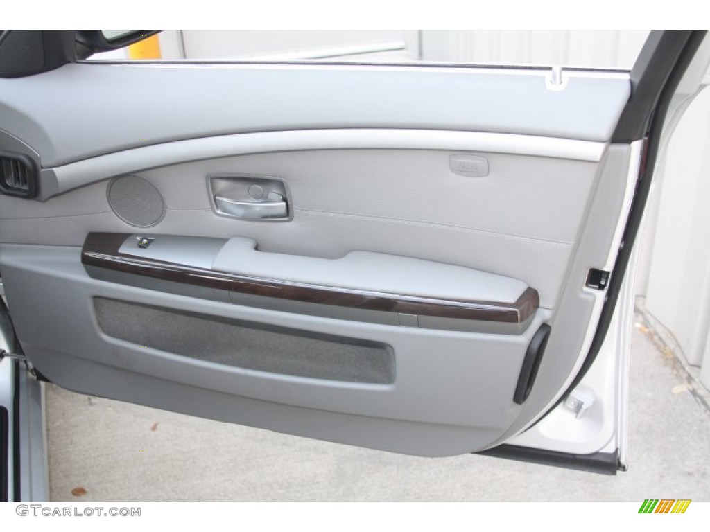 2008 7 Series 750Li Sedan - Titanium Silver Metallic / Black photo #43