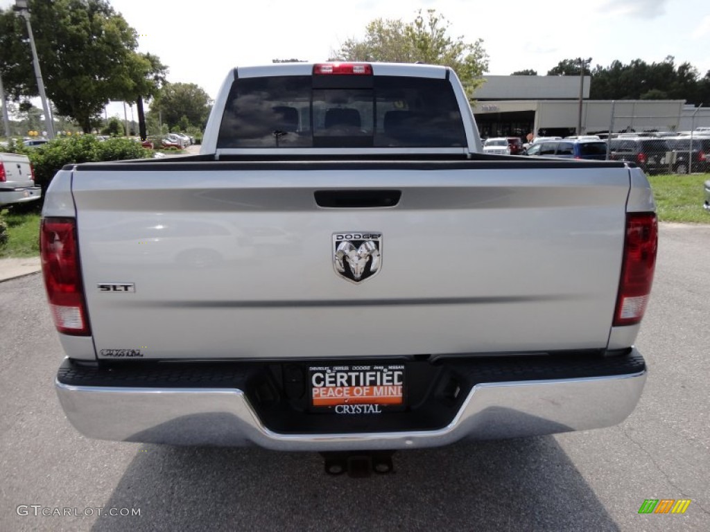 2010 Ram 1500 SLT Crew Cab - Bright Silver Metallic / Dark Slate/Medium Graystone photo #9