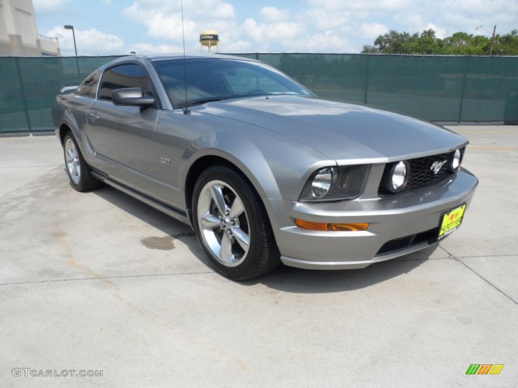 Vapor Silver Metallic 2008 Ford Mustang GT Premium Coupe Exterior Photo #53322364